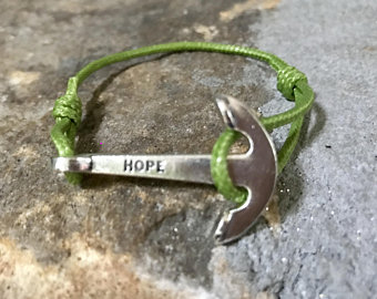 “Hope” Anchor Bracelet