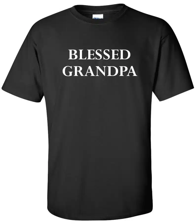 Blessed grandpa t-shirt