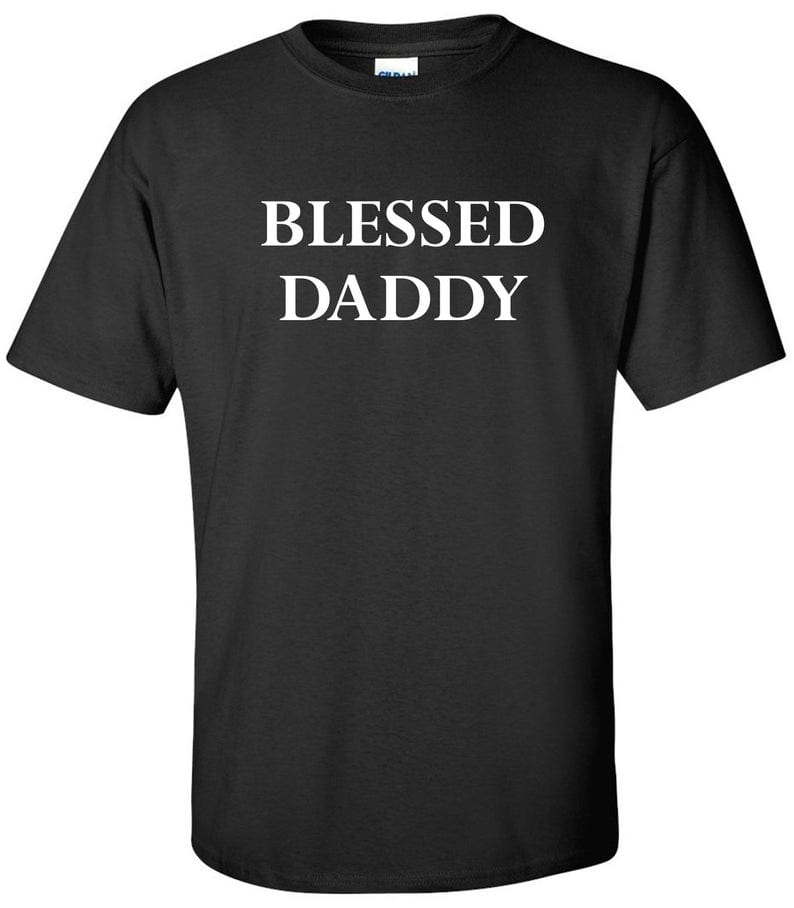 Blessed daddy t-shirt