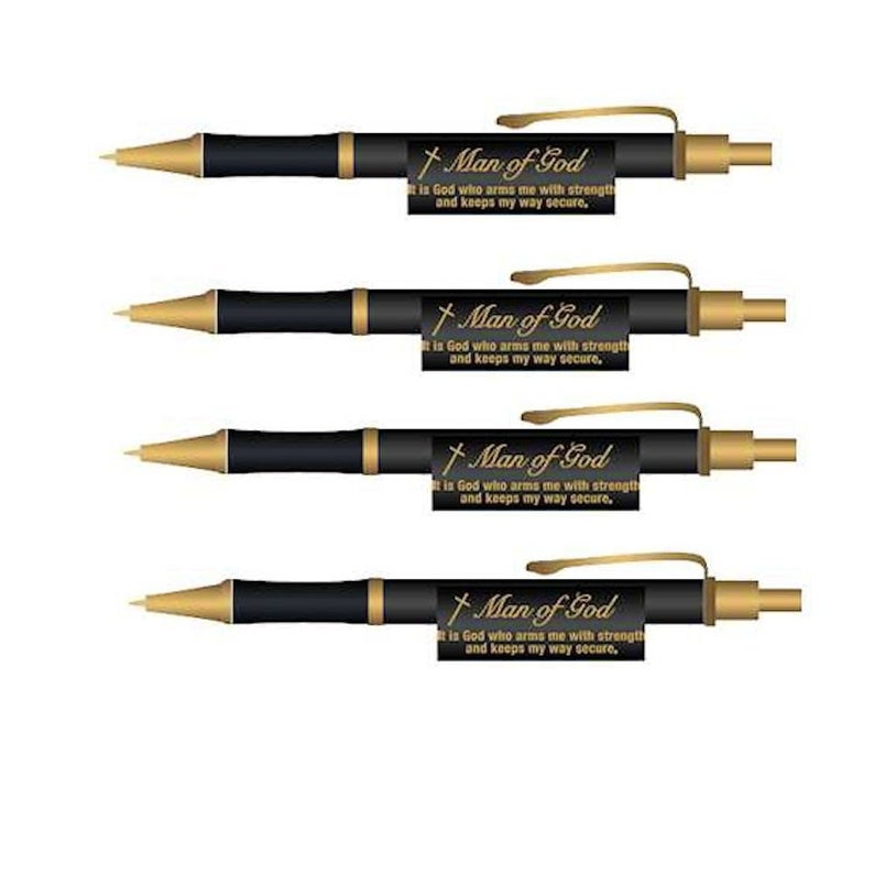 “Man of God” Pen Set that's perfect for gifts to a church congregation on father's day