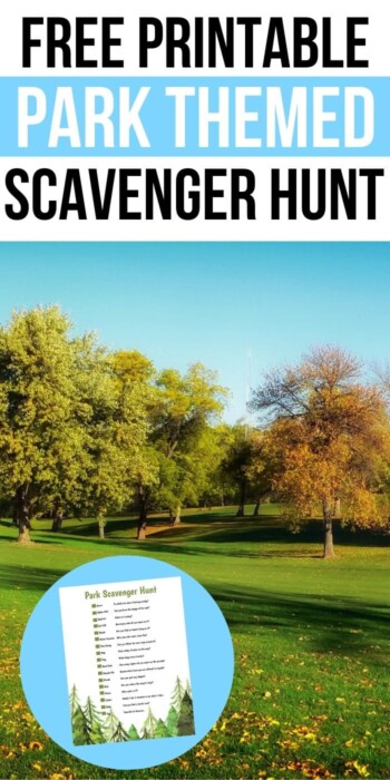 Free Printable Park Scavenger Hunt | Scavenger Hunt For Kids | Kid Fun | Kid Entertainment | Entertaining Bored Kids | Scavenger Hunt | Easy Scavenger Hunt | #kids #scavengerhunt #easy #fun #unique