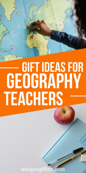 Gift Ideas For Geography Teachers | Teacher Gifts | Unique Gifts | Unique Presents For Teachers | Presents For Teachers | Creative Teacher Gifts | Geography Gifts | #gifts #giftguide #teacher #geography #presents