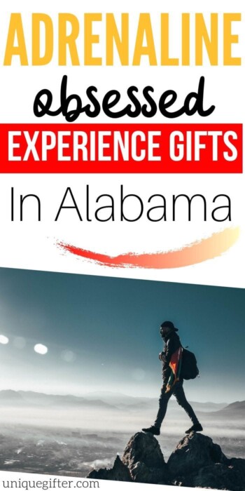 Adrenaline Junkie Experience Gifts In Alabama | Experience Gifts | Experience Gifts In Alabama | Unique Gifts In Alabama | Creative Alabama Gifts | #gifts #giftguide #experiencegifts #alabama #unique