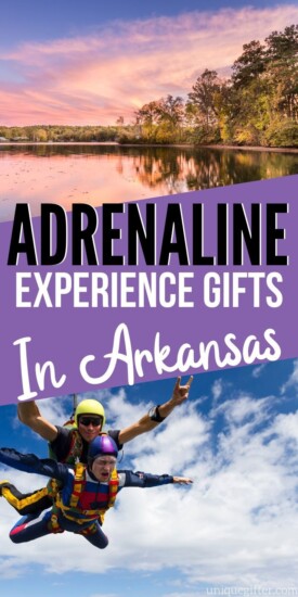 Adrenaline Junkie Experience Gifts in Arkansas | Arkansas Gifts | Arkansas Experience Gifts | Experience Gifts | Creative Gifts | Creative Presents | Unique Gifts | Unique Experiences | #gifts #giftguide #presents #arkansas #experiencegifts