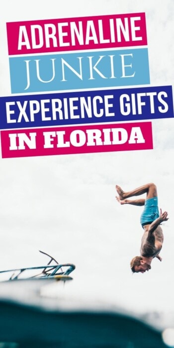 Adrenaline Junkie Experience Gifts In Florida | Central Florida Experiences Gifts | Gifts Central Florida | Travel | Adrenaline Experiences | Unique Travel Gifts | #unique #adrenaline #travel #experiencegifts #florida