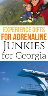 Adrenaline Junkie Experience Gifts in Georgia | Experience Gifts | Creative Gifts | Georgia Gifts | Unique Presents | Experience Presents | #gifts #giftguide #georgia #experiencegifts #presents