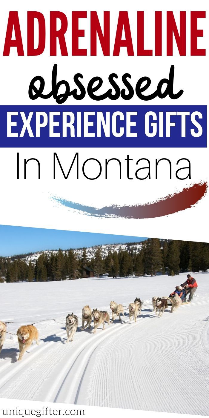 Adrenaline Junkie Experience Gifts in Montana | Experience Gifts | Experience Presents | Montana Gifts | Montana Presents | Unique Gifts | Creative Gifts | #gifts #giftguide #montana #experiencegifts #uniquegifter #presents