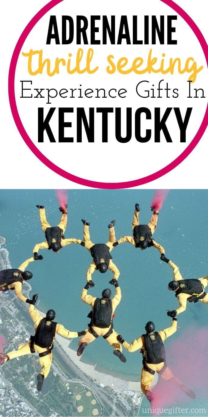 Adrenaline Junkie Experience Gifts in Kentucky | Kentucky Gifts | Kentucky Adventures | Kentucky Presents | Kentucky Adventure Presents | Unique Kentucky Gifts | #gifts #giftguide #experiencegifts #kentucky #uniquegifter