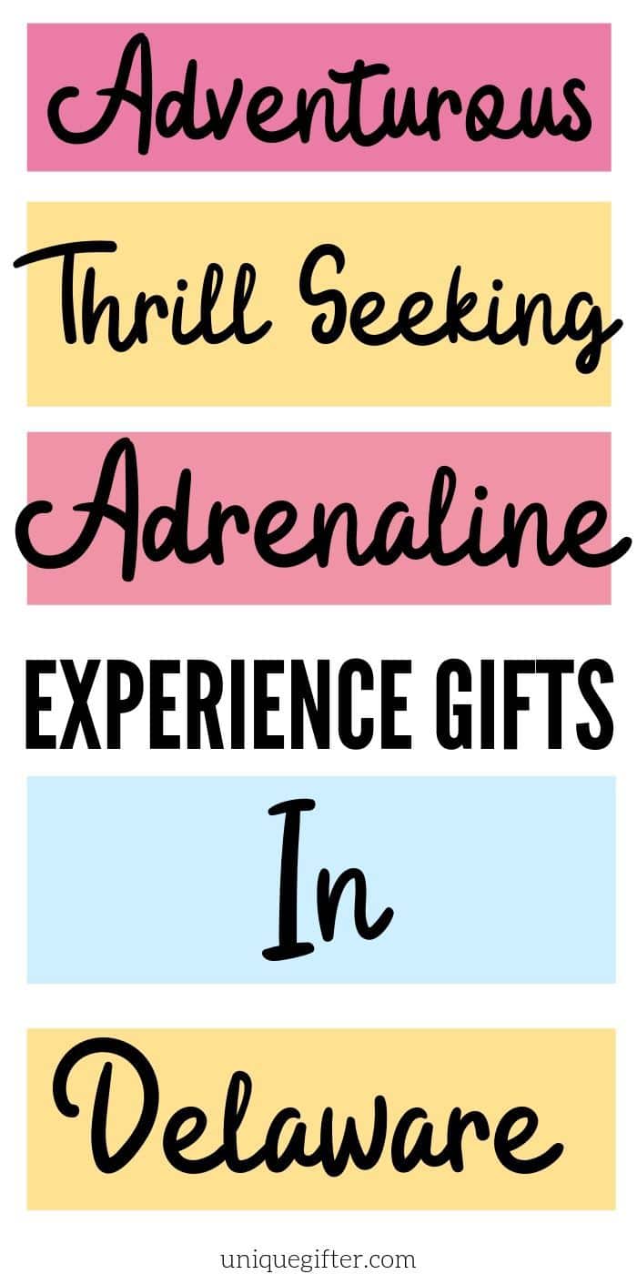 Adrenaline Junkie Experience Gifts in Delaware | Delaware Adventures | Experience Gifts | Delaware Experience Gifts | Delaware Presents | #gifts #giftguide #delaware #adventure #unique #bucketlist