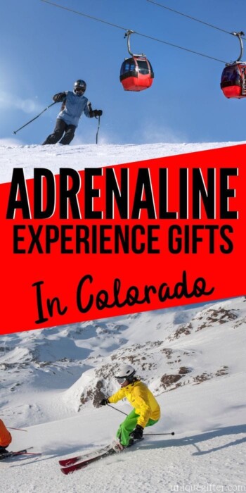 Adrenaline Junkie Experience Gifts in Colorado | Experience Gifts | Colorado Presents | Colorado Gifts | Unique Experience Gifts | Creative Experience Gifts | #gifts #giftguide #adrenalinegifts #presents #unique