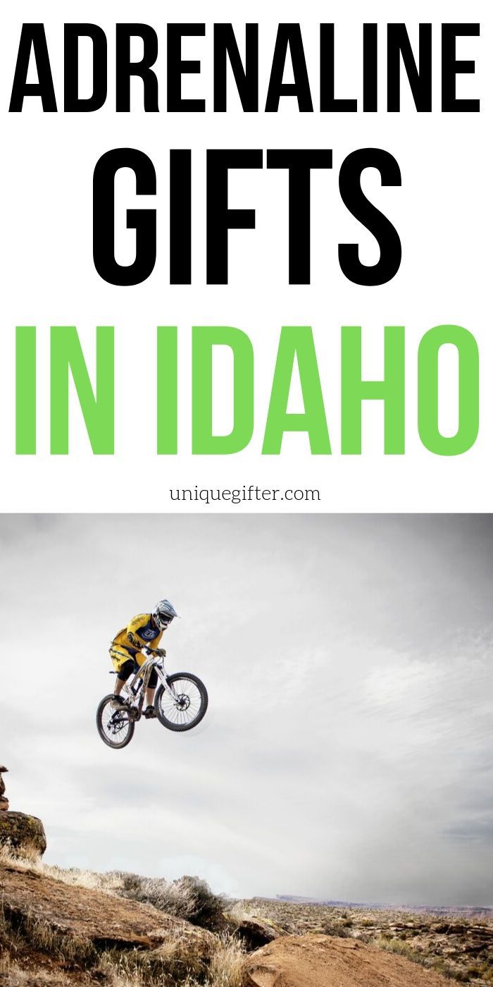 Adrenaline Junkie Experience Gifts in Idaho | Idaho Gifts | Idaho Adventures | Creative Experience Gifts | Experience Gifts | Experience Presents | Unique Idaho Gifts | #gifts #giftguide #presents #experiencegifts #idaho