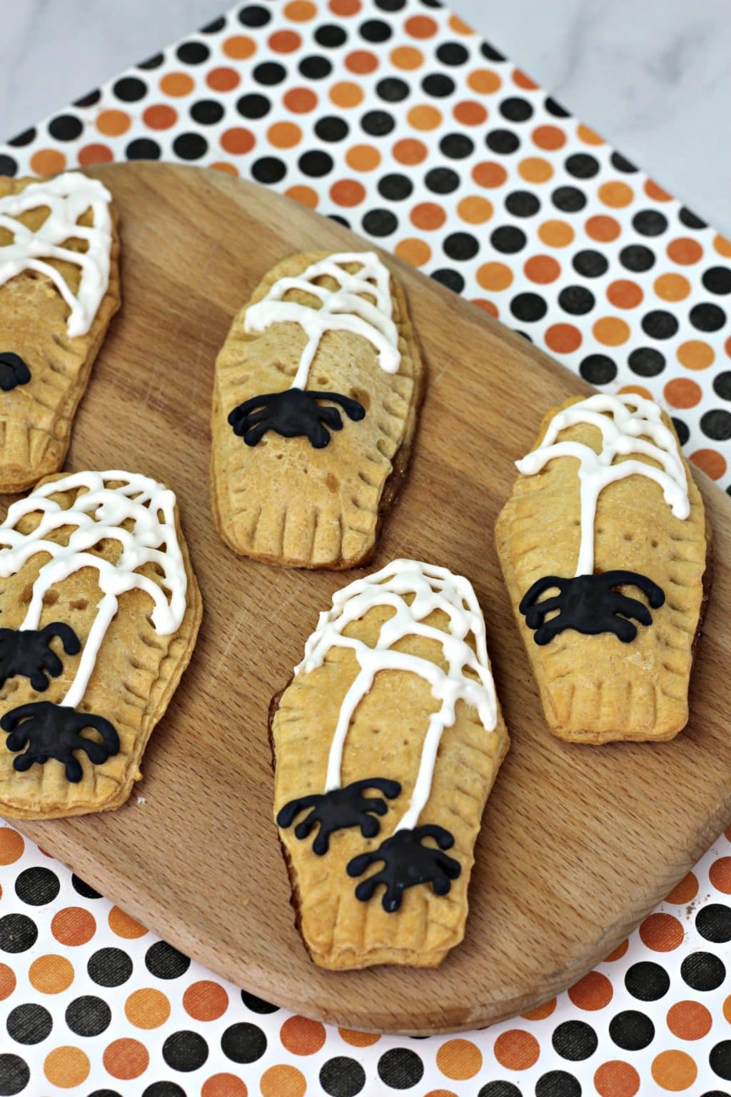 Homemade Coffin Halloween Pop Tarts