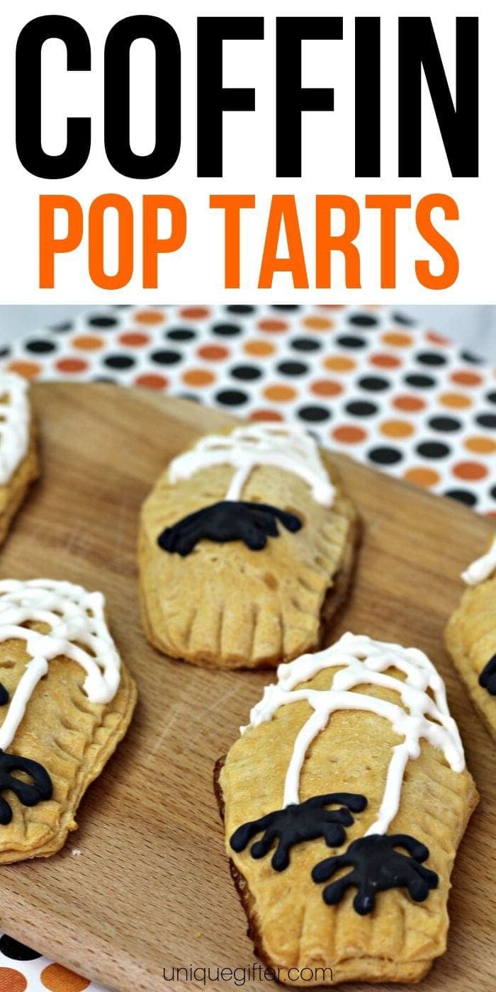 Spooky Coffin Homemade Pop Tarts | Pop-tarts | Pop-Tart Recipes | Homemade Pop Tarts | Homemade Pop-Tarts | Recipe For Pop-Tarts | #unqiue #poptarts #homemade #easy #halloween