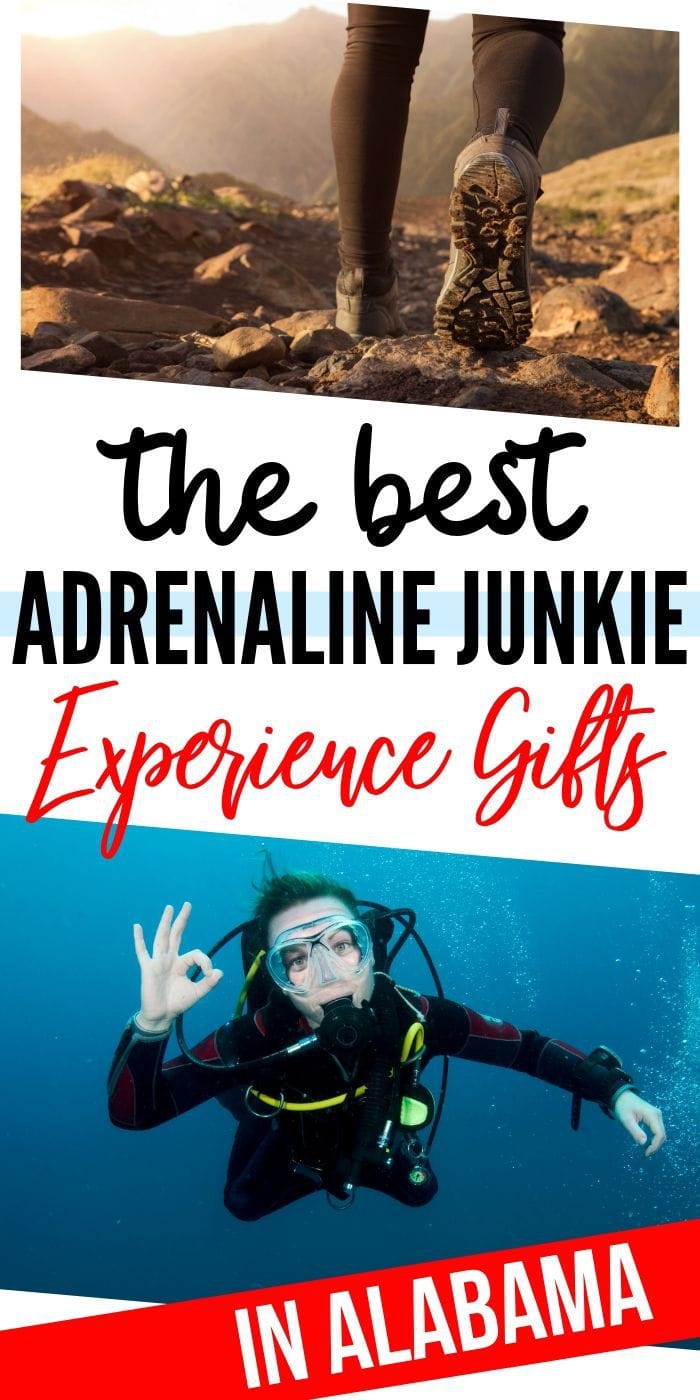 Adrenaline Junkie Experience Gifts In Alabama | Experience Gifts | Experience Gifts In Alabama | Unique Gifts In Alabama | Creative Alabama Gifts | #gifts #giftguide #experiencegifts #alabama #unique #travel #bucketlist