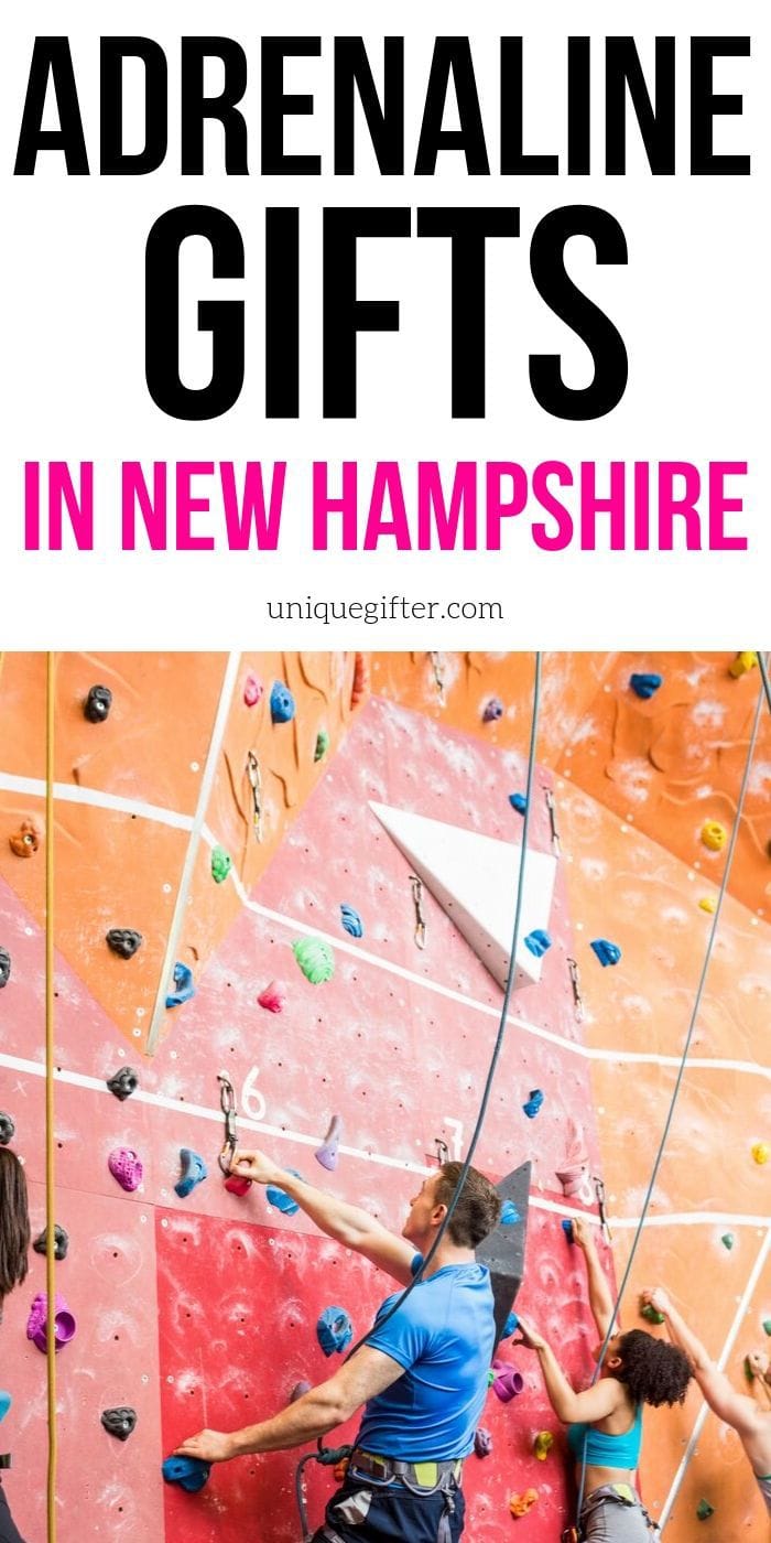Adrenaline Junkie Experience Gifts in New Hampshire | Experience Gifts | Experience Presents | New Hampshire | New Hampshire Presents | New Hampshire Gifts | #gifts #giftguide #experience #newhampshire #presents #uniquegifter
