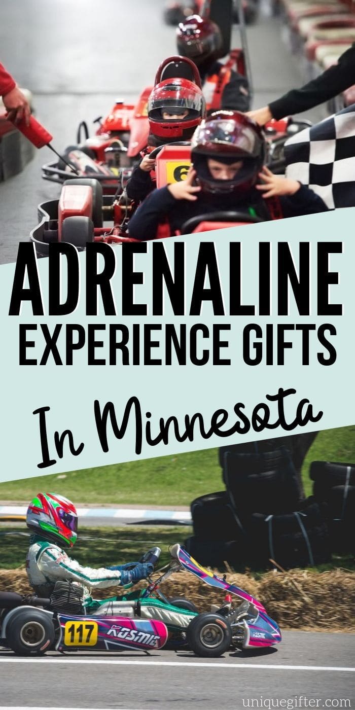 Adrenaline Junkie Experience Gifts in Minnesota | Minnesota | Gifts For Minnesota Experiences | Adventure Gifts | Experience Gifts | Unique Gifts | #experiencegifts #minnesota #excitinggifts #unique #giftguide