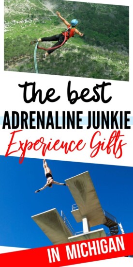 Adrenaline Junkie Experience Gifts in Michigan | Michigan Gifts | Michigan | Experience Gifts | Creative Gifts | Adventure Gifts | Adventures | #gifts #giftguide #michigan #experiencegifts #uniquegifter