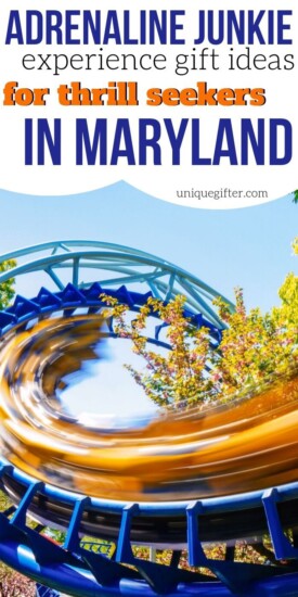 Adrenaline Junkie Experience Gifts in Maryland | Maryland Gifts | Experience Gifts | Experience Presents | Experience | Maryland | Unique Gifts | Unique Presents | #gifts #giftguide #presents #maryland #uniquegifter #maryland