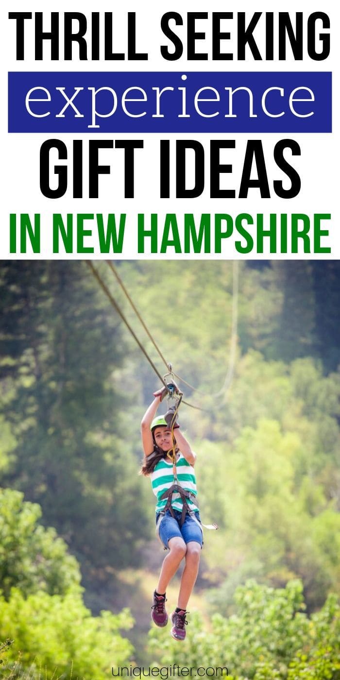 Adrenaline Junkie Experience Gifts in New Hampshire | Experience Gifts | Experience Presents | New Hampshire | New Hampshire Presents | New Hampshire Gifts | #gifts #giftguide #experience #newhampshire #presents #uniquegifter