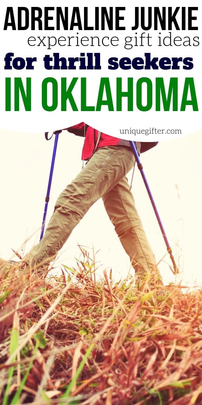 Adrenaline Junkie Experience Gifts in Oklahoma | Oklahoma Gifts | Easy Gift Ideas | Experience Gift Ideas | Creative Gift Ideas | Creative Experience Gifts | Oklahoma | #gifts #giftguide #presents #oklahoma #adventure #experience #uniquegifter