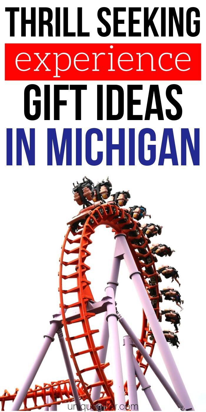 Adrenaline Junkie Experience Gifts in Michigan | Michigan Gifts | Michigan | Experience Gifts | Creative Gifts | Adventure Gifts | Adventures | #gifts #giftguide #michigan #experiencegifts #uniquegifter