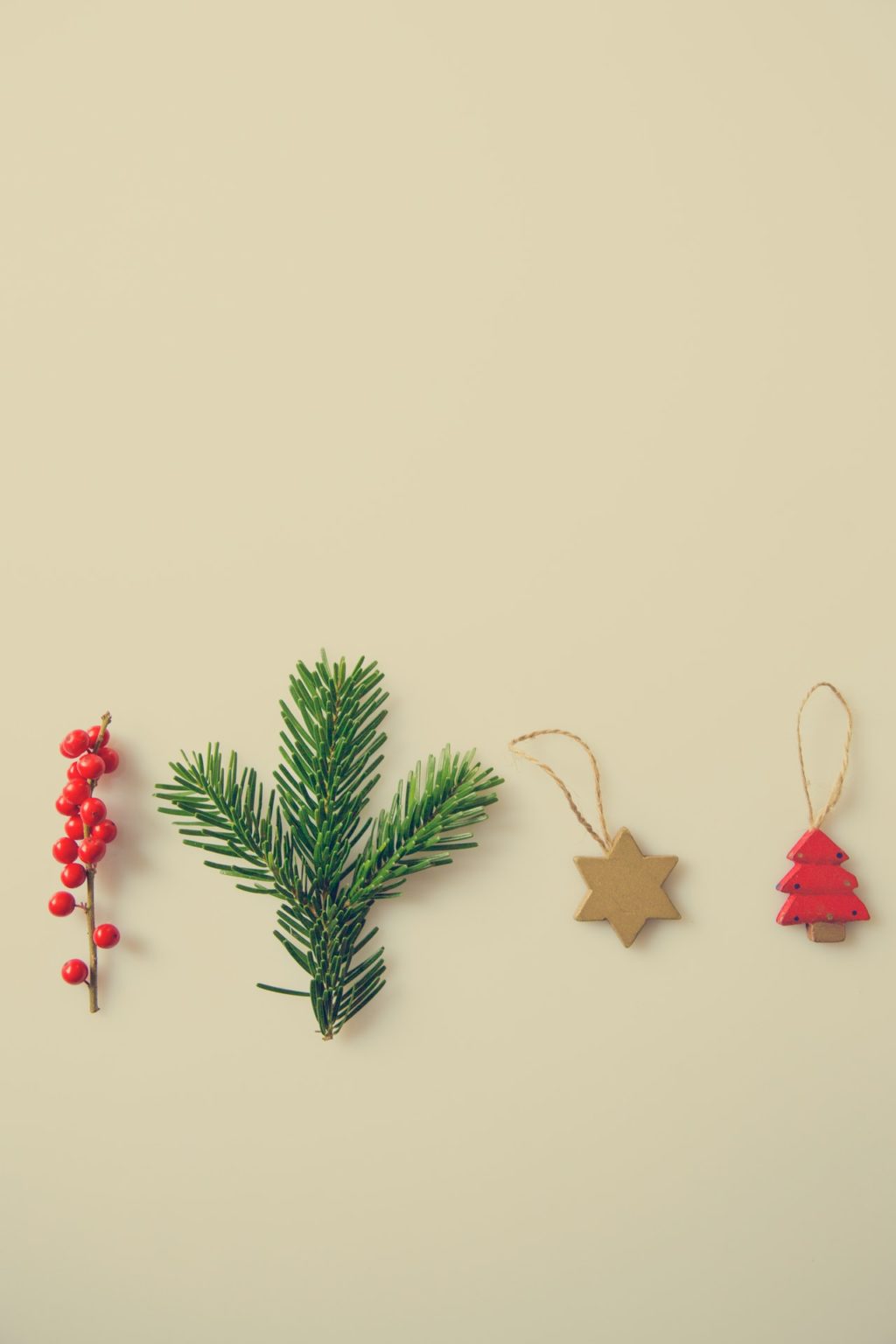 Natural Christmas ornaments
