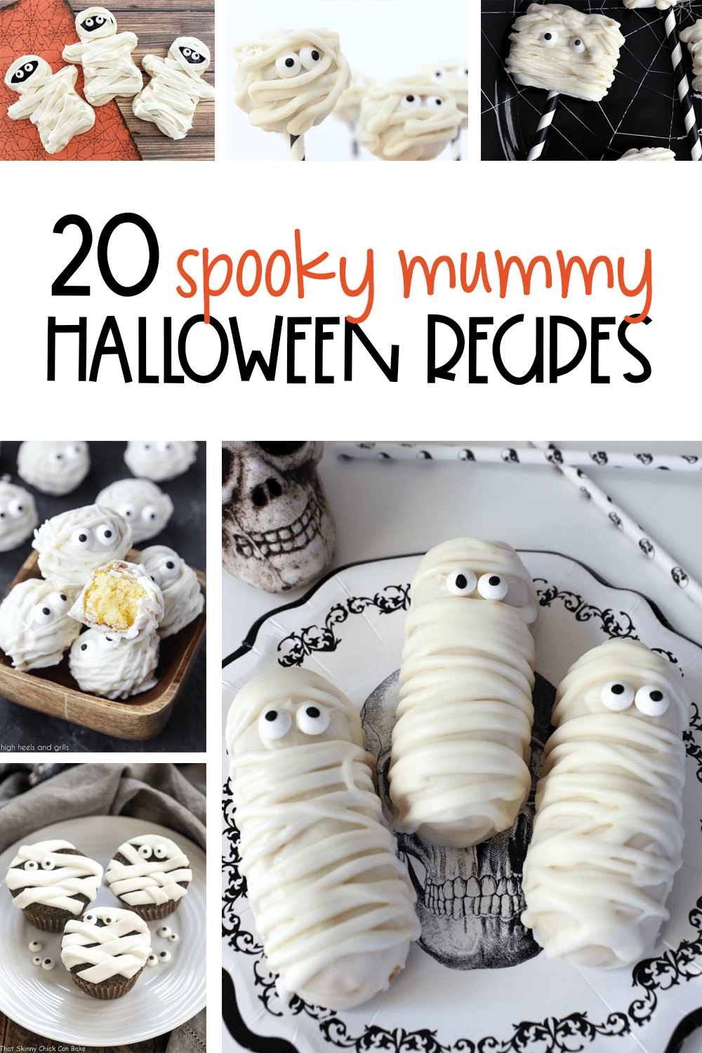 Halloween Mummy Recipes | Halloween Food | Decorative Halloween Recipes | Mummy Themed Recipes | Creative Mummy Recipes | #food #halloween #recipes #mummy #easy #creative #uniquegifter