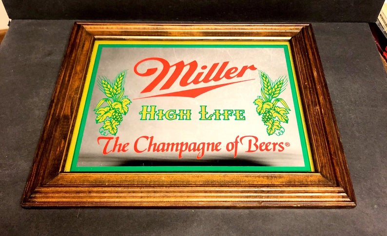 Miller vintage bar sign