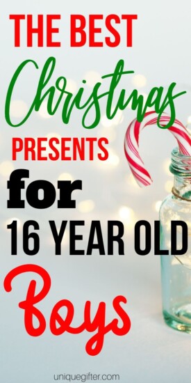 Christmas Presents for 16-year-old Boys | Boys Gifts | Teen Boys Gifts | Teenager Boy Gifts | Unique Boy Gifts For Teens | Creative Teen Boy Gifts | #gifts #giftguide #presents #uniquegifter #teenboy #boy #teenager