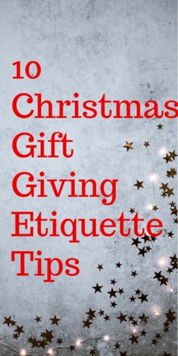 Christmas Gift Giving Etiquette Tips