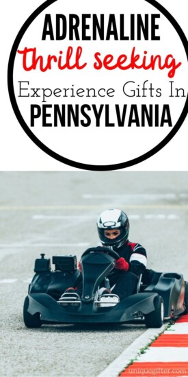 Adrenaline Junkie Experience Gifts in Pennsylvania | Pennsylvania Gifts | Creative Adventure Gifts | Experience Gifts | Experience Gift Ideas | Easy Gift Ideas | #gifts #giftguide #presents #adventure #experience #creative #uniquegifter #holidays