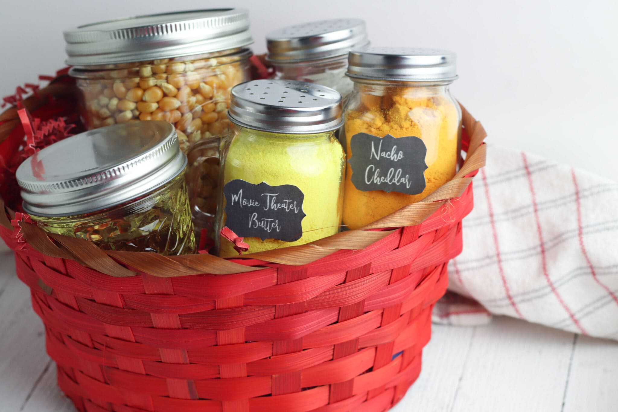 DIY Popcorn Gift Basket Unique Gifter