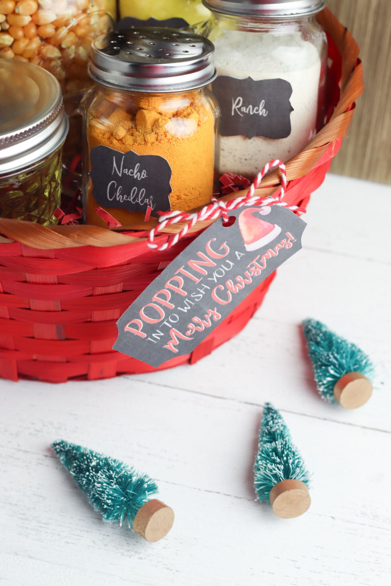 DIY Popcorn Gift Basket | Unique Gifter