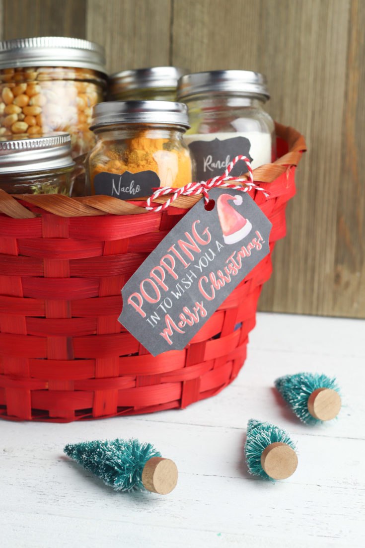 DIY Popcorn Gift Basket | Unique Gifter