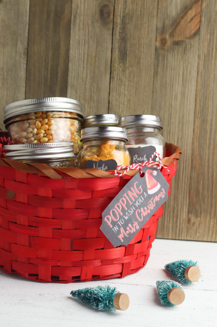 DIY Popcorn Gift Basket | Unique Gifter