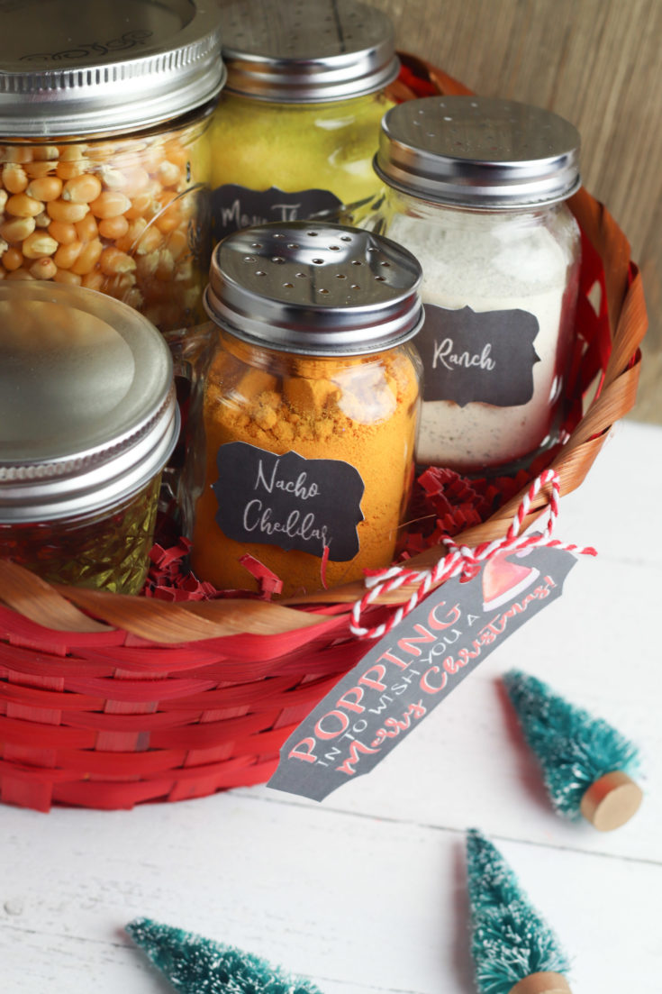 DIY Popcorn Gift Basket | Unique Gifter