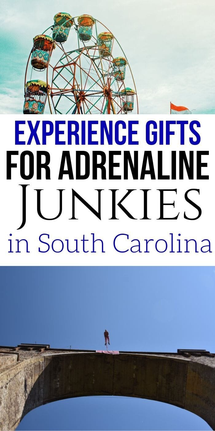 Adrenaline Junkie Experience Gifts in South Carolina | South Carolina Gifts | Gifts For People Who Love South Carolina | South Carolina Presents | Experience Gifts | Unique Gifts | Adrenaline Gifts | #gifts #giftguide #presents #uniquegifter #southcarolina #adventure #experience #creative