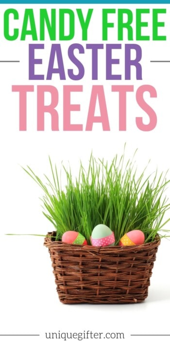 Candy-Free Easter Treats | Easter Gifts | Easter Baskets | Unique Kids Easter Gift Ideas | Easter Gifts That Aren't Candy | Non Candy Gifts | #gifts #giftguide #presents #uniquegifter #noncandy #easter