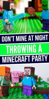 Don't Mine At Night: Throwing A Minecraft Party | Minecraft | Minecraft Party Ideas | Creative Minecraft Party | #gifts #giftguide #party #partyguide #partyplanning #minecraft #unqiuegifter