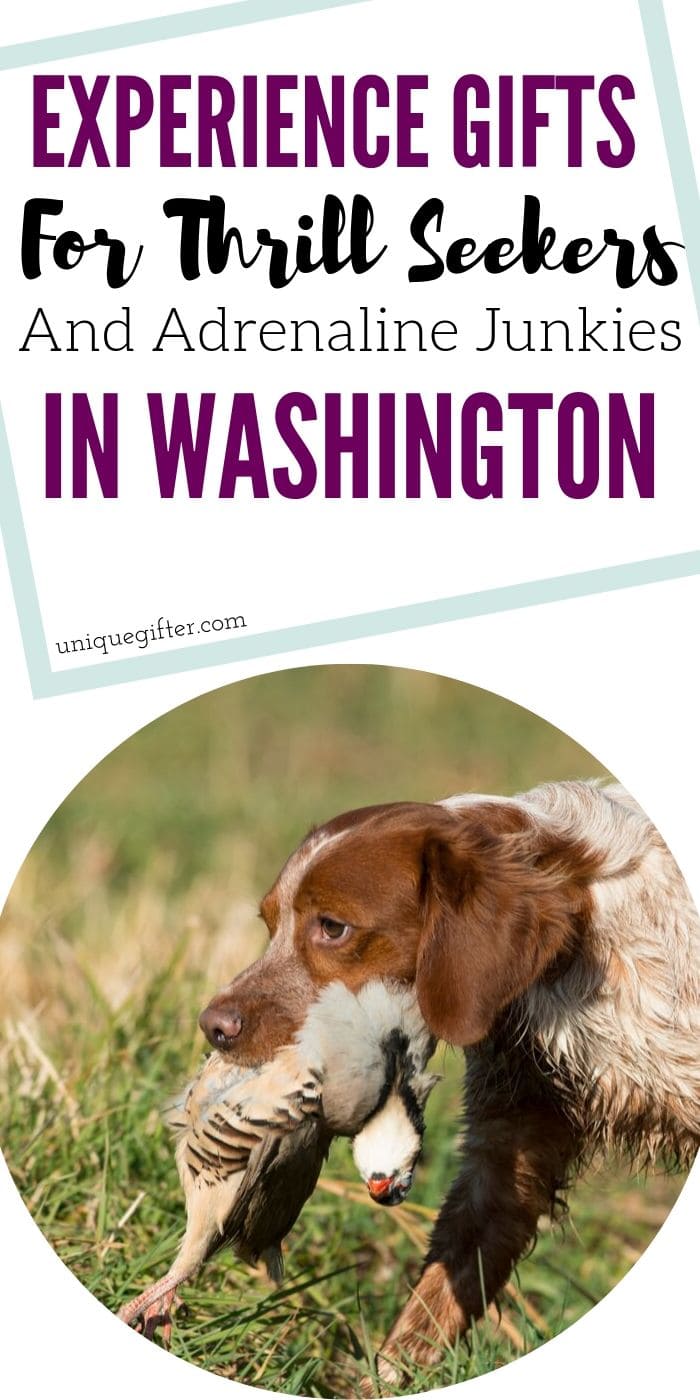 Adrenaline Junkie Gift Experiences in Washington | Washington Gifts | Adventure Gifts For People In Washington | #gifts #giftguide #presents #washington #experience #adventure #uniquegifter