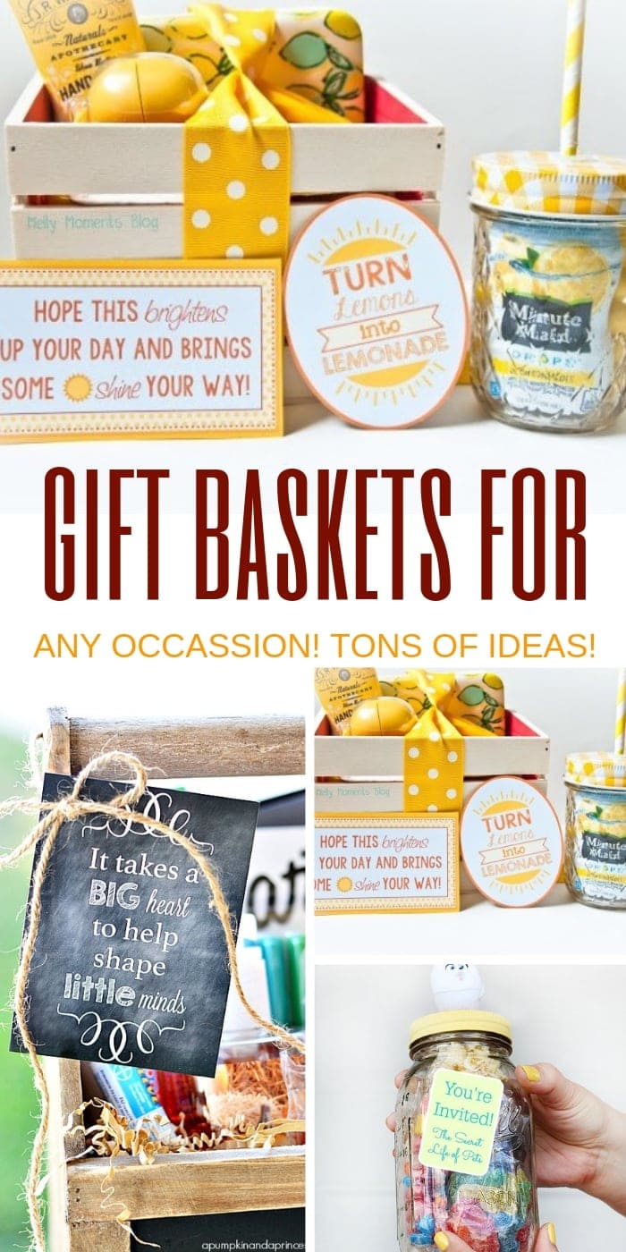 DIY Gift Baskets Anyone Would Love to Receive | DIY Gift Baskets | Unique Gift Basket Ideas | Creative Gift Basket Ideas | #gifts #giftguide #presents #giftbasket #uniquegifter