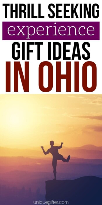 Adrenaline Junkie Experience Gift Ideas in Ohio | Ohio Experience Gifts | Ohio Lover Gift Ideas | Presents For People In Ohio | #gifts #giftguide #presents #ohio #experience #adventure #uniquegifter