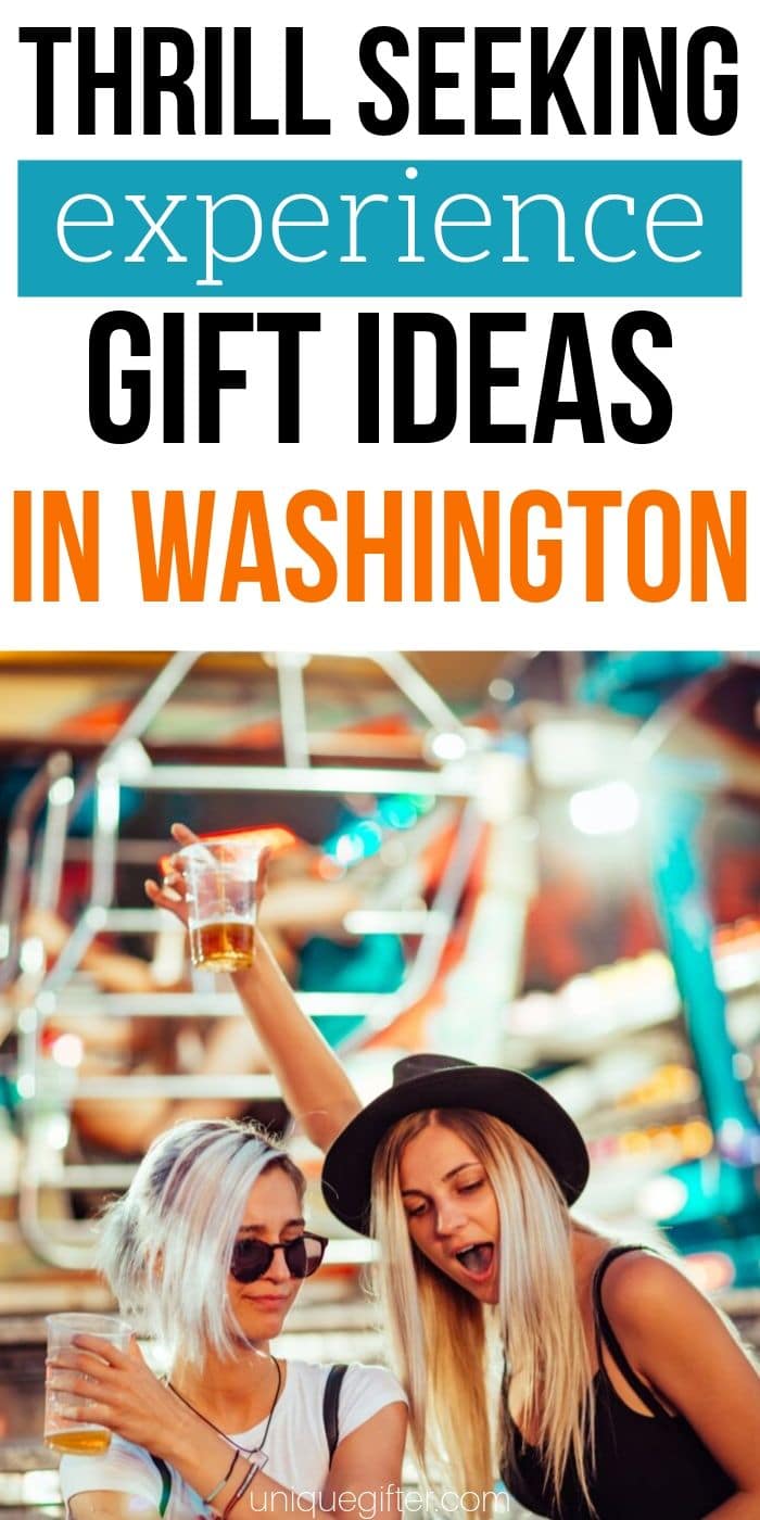 Adrenaline Junkie Gift Experiences in Washington | Washington Gifts | Adventure Gifts For People In Washington | #gifts #giftguide #presents #washington #experience #adventure #uniquegifter