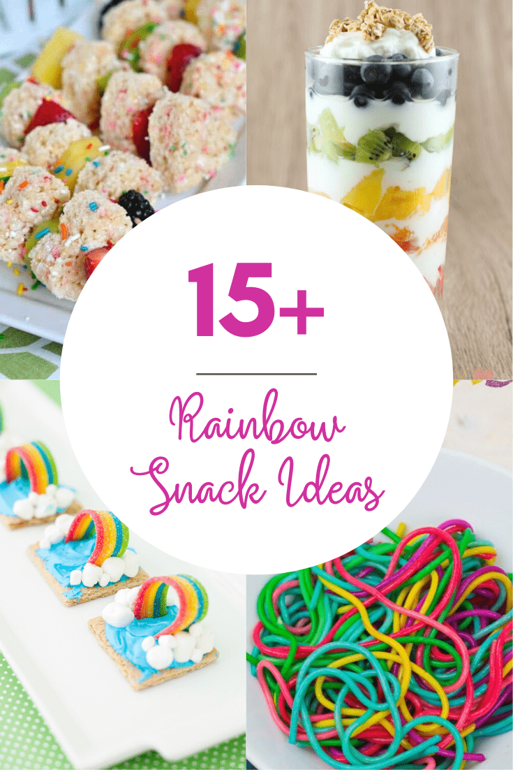 15+ Rainbow Snack Ideas | Unique Gifter