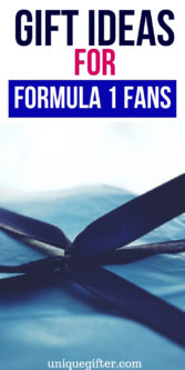 Gift Ideas for Formula 1 Fans | Race Fan Gifts | Gifts For Race Car Fans | Racing Presents | Presents For Racing Fans | #gifts #giftguide #racing #fans #unique #formula1 #uniquegifter