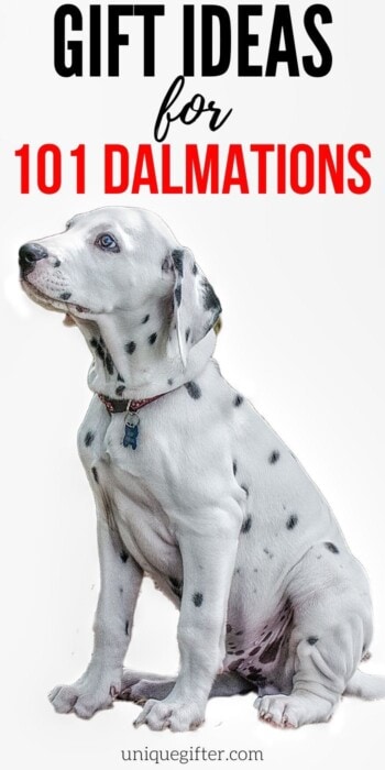 Gifts For 101 Dalmatians Fans | Gifts For Dalmation Fans | Disney Fanatic Gifts | Creative 101 Dalmation Gifts | #gifts #giftguide #presents #unique #creative #dalmations #uniquegifter