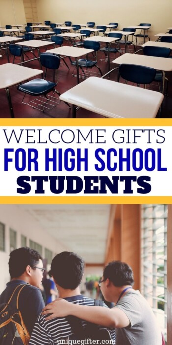 Welcome Gifts for High School Students | Welcome Presents | Gifts To Welcome Students | Creative Gifts To Welcome High School Students | #gifts #giftguide #presents #creative #highschool #welcome #uniquegifter