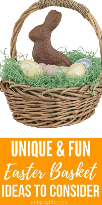 Fun and Unique Easter Basket Ideas | Easter Baskets | Creative Easter Basket Ideas | Unique Easter Baskets | #easter #unique #fun #creative #basket #holiday #uniquegifter