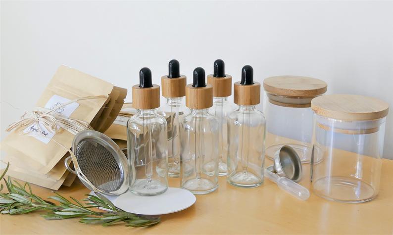 Quick & Easy Mother's Day Gift Ideas: DIY clear bitters kit. 