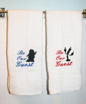 “Be Our Guest” Hand Towels